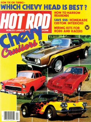 HOT ROD 1983 JAN - IVO, CHEVY SPECIAL, MGB T-TYPE